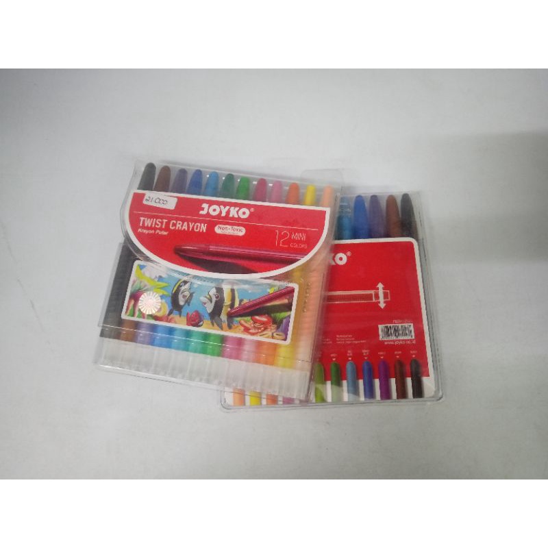 

Krayon Putar Joyko 12 Warna Mini
