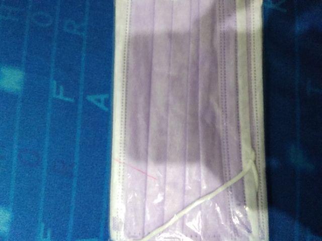 Masker Disposable Hijab Jilbab  Untuk Muslimah 3 Ply Warna  