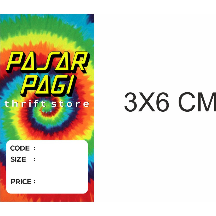 

pricetag/hang tag/ label tag 1set isi 140