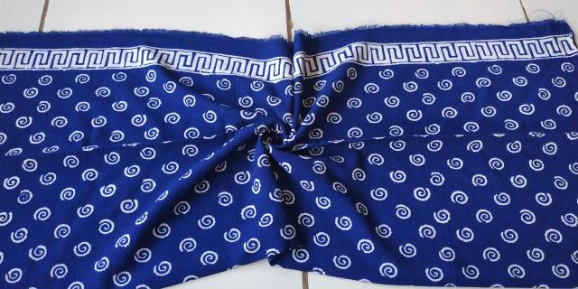 Kain batik katun paris cap