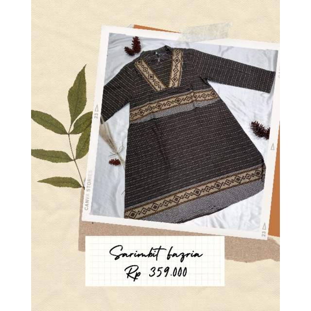 Sarimbit Fazria Wom // Baju Tunik Elzatta
