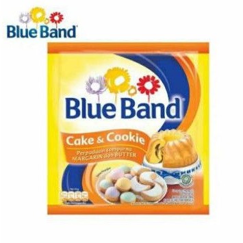 

blue band cake and cookies