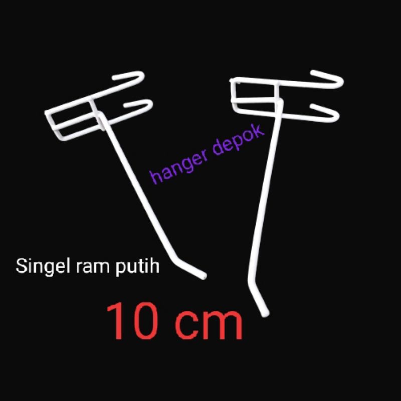 CANTELAN RAM JARING SINGEL RAM KAWAT PUTIH JUAL PER 12PCS