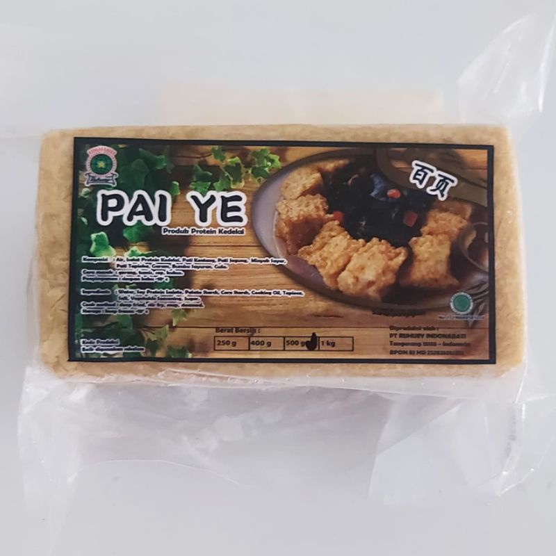 

Pai Ye / Fish Tofu Vegan
