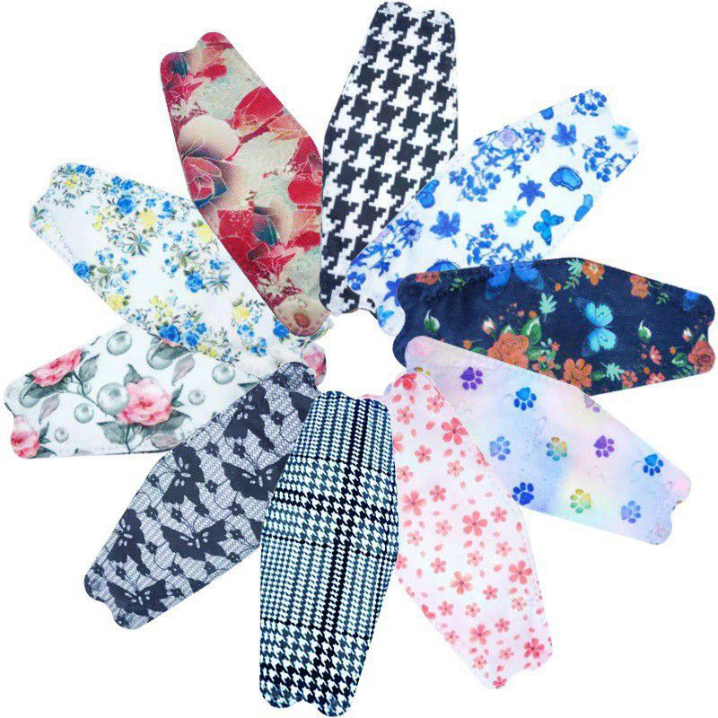 10PCS MASKER DEWASA MODEL EVO KF94 3D FISH MASK MOTIF VINTAGE BUNGA WANITA KLASIK OLDIES ROSE UNIK