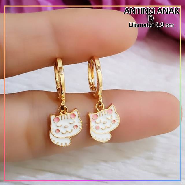 Anting xuping anting anak karakter lapis emas gold I125