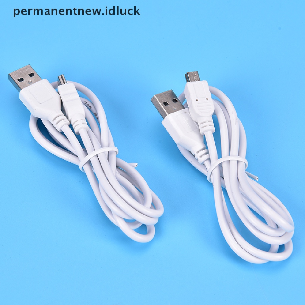 (luckypermanentnew) Kabel Data / Charger MINI USB Tipe A Ke 5 Pin B Panjang 1m