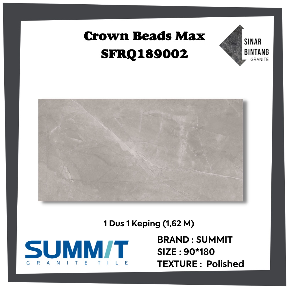 Granit 90 X 180 | Granit Lantai Crown Beads Max SFRQ189002 SUMMIT
