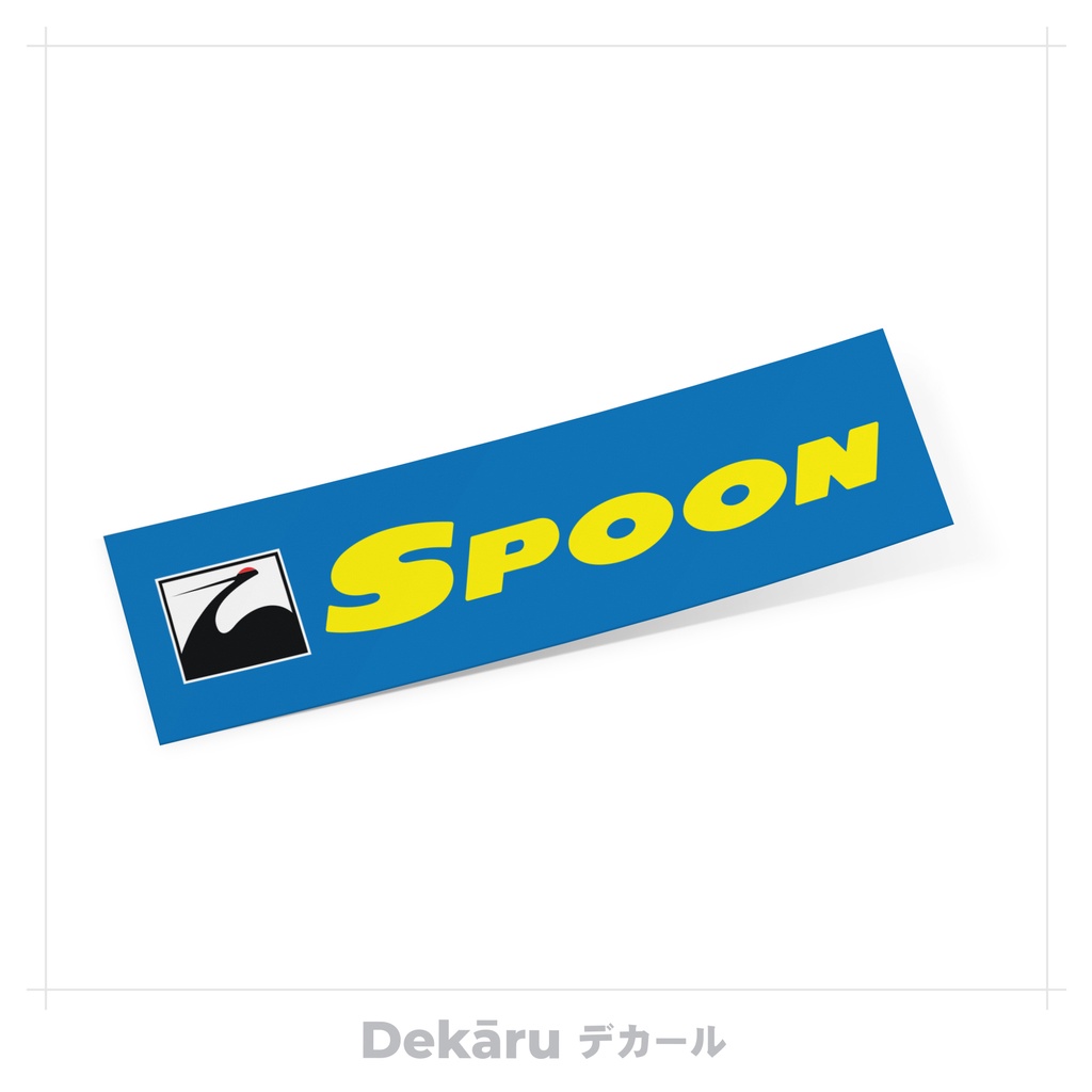 SPOON SPORT JDM Stiker / Sticker Slap