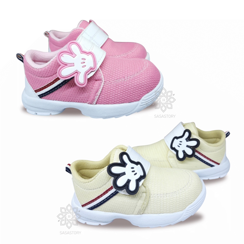 Sasatory Sepatu Anak Perempuan 1 2 3 Tahun Sepatu Sneaker Anak Perempuan Sepatu Sport Anak Sepatu Sport Anak Perempuan FA03