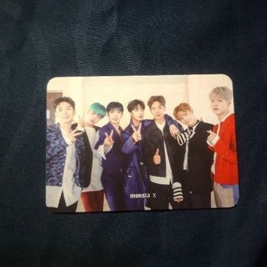 PC Group Monsta X Shine Forever photocard grup