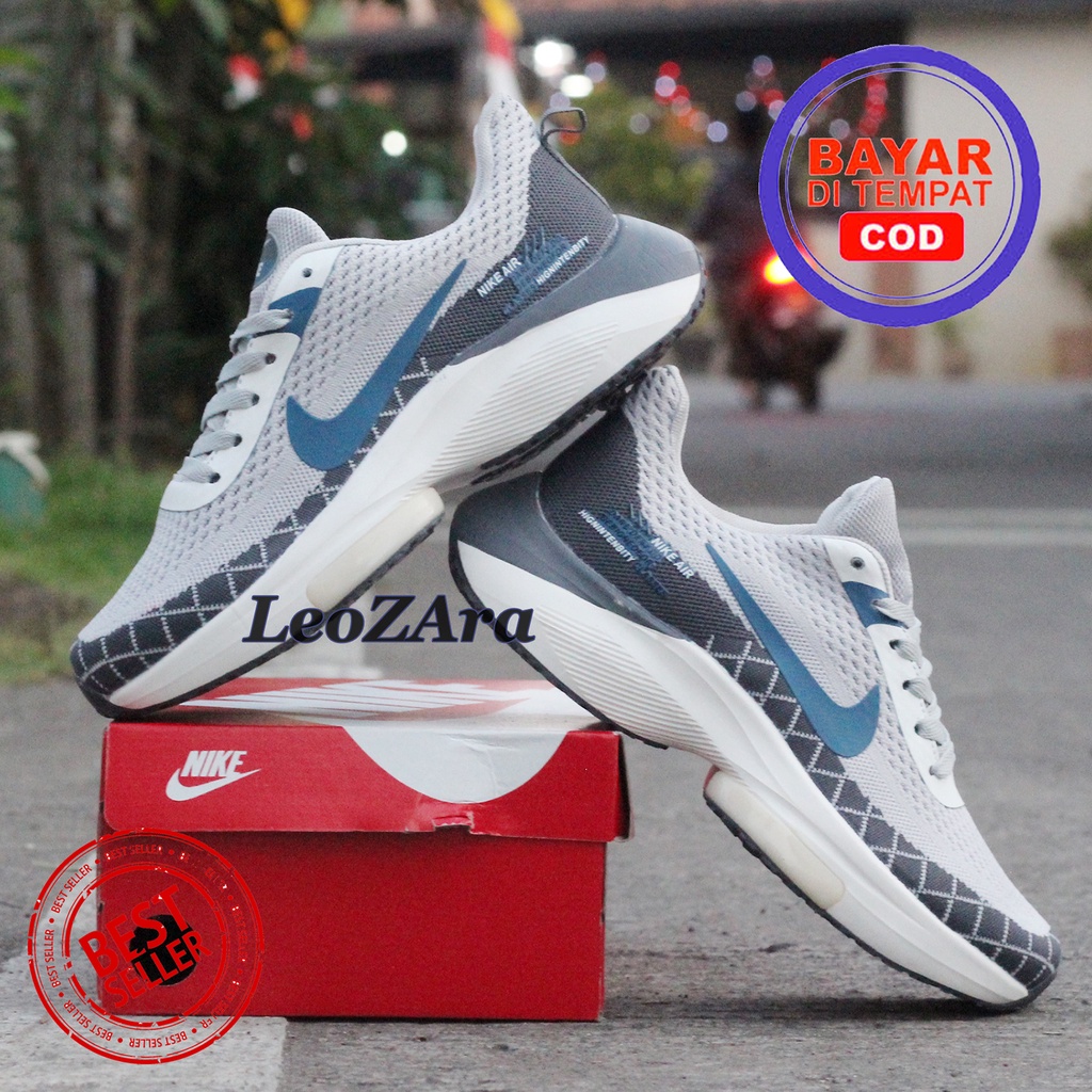 Sepatu Pria Olahraga Sepatu Pria Running Nike Zoom Vegasus Galaxy