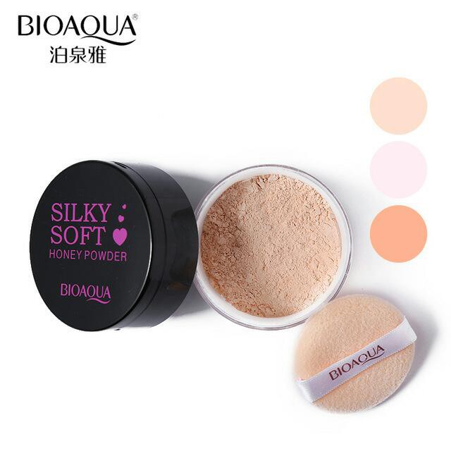 BIOAQUA SILKY SOFT HONEY POWDER KOSMETIK IMPORT KOSMETIK FASHION