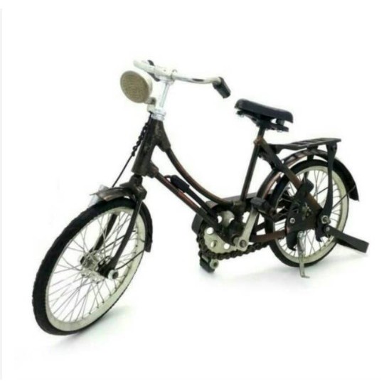 Miniatur Sepeda Ontel Wanita Onthel Cewek perempuan