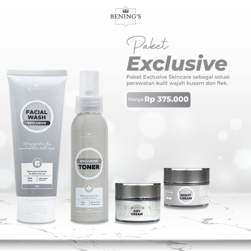 Paket Exclusive Bening's Skincare
