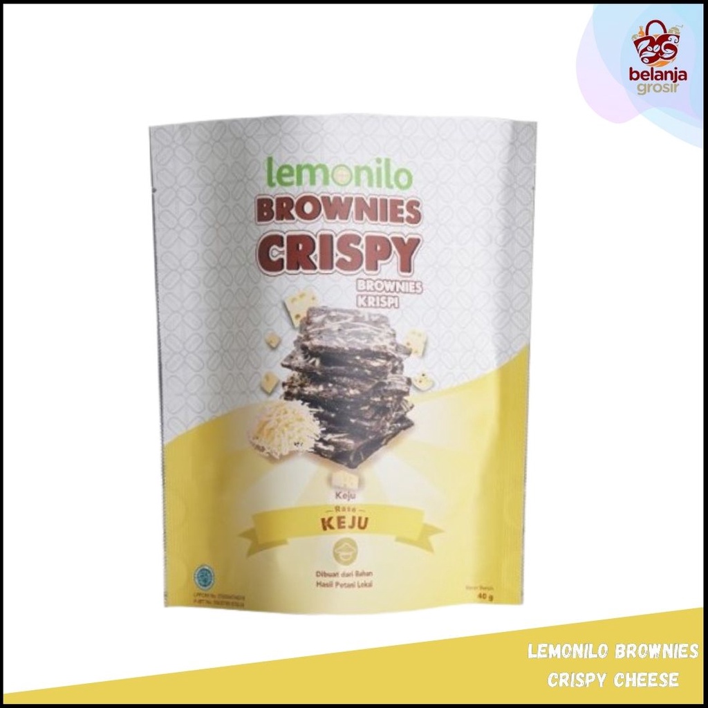 

Lemonilo Brownies Crispy Rasa Keju 40gr