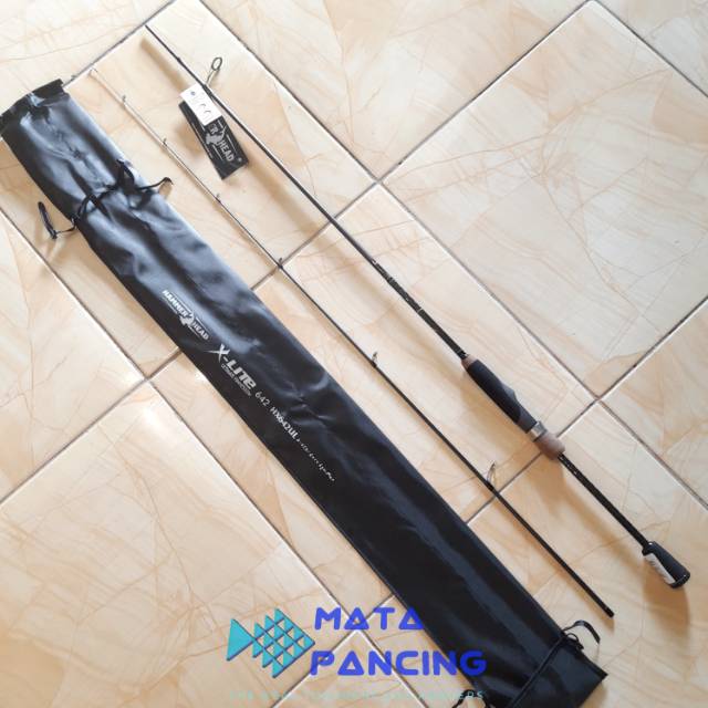 Joran Hammerhead X lite 642 Ultra Light  line 2-6lb Spiral X carbon spesifikasi seperti ultra light 