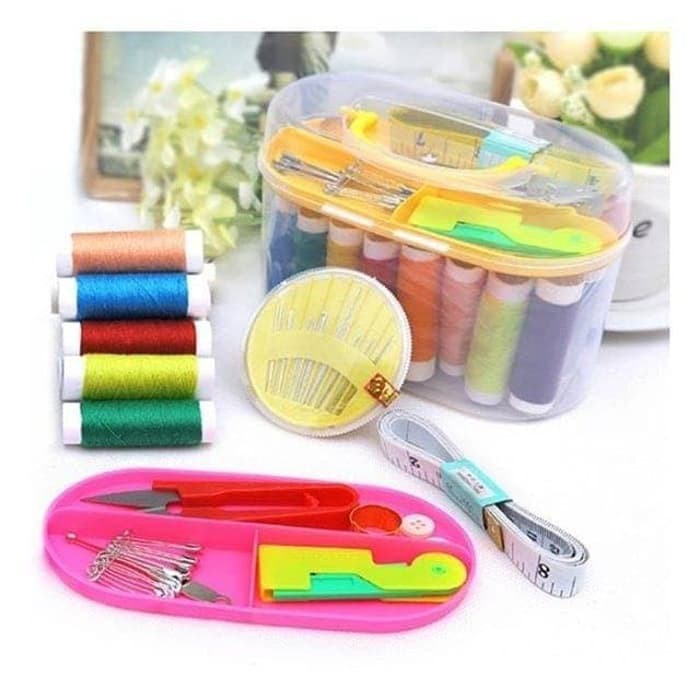 Perlengkapan 1 Set Alat Jahit/Alat Jahit Manual Tangan