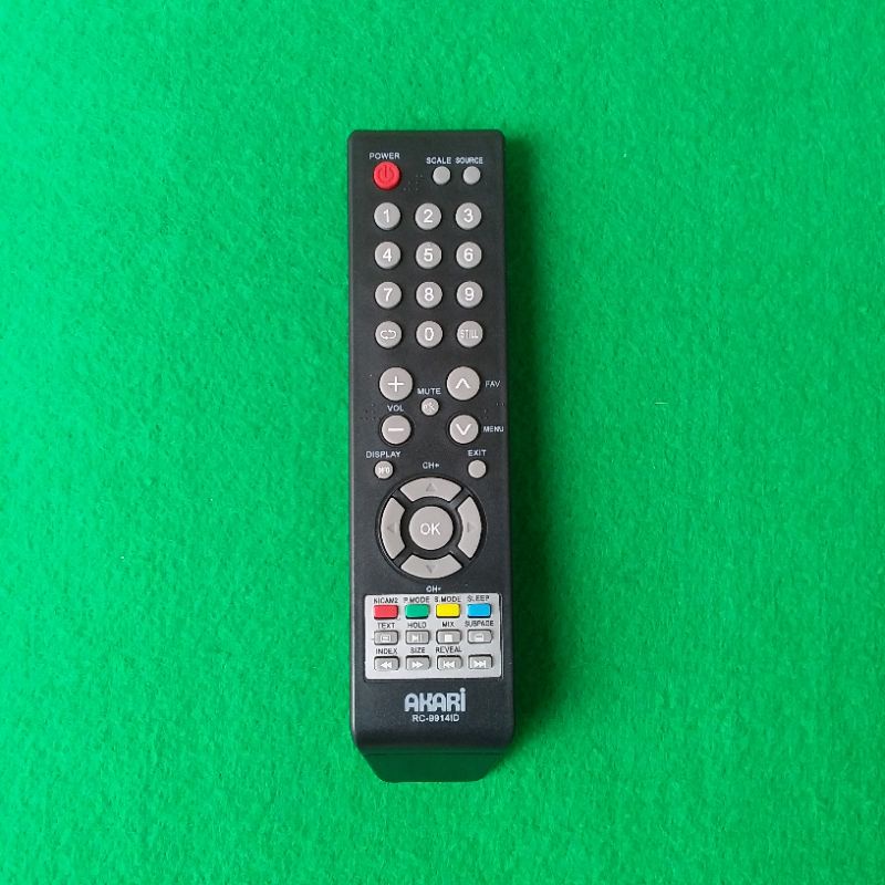 REMOTE TV AKARI RC-9914ID ORIGINAL
