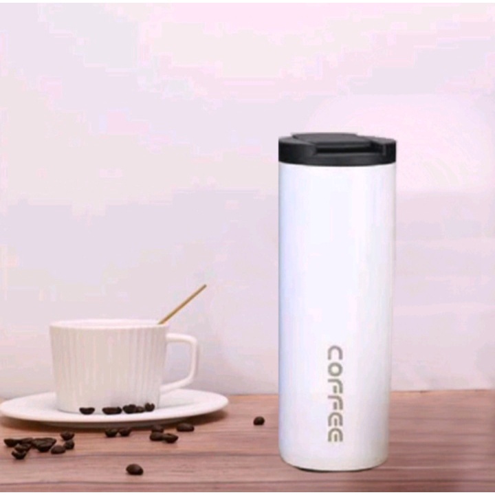 Termos Coffee Mug Stainless Steel Vacuum Insulated 500ML Tahan Panas / Dingin Kopi