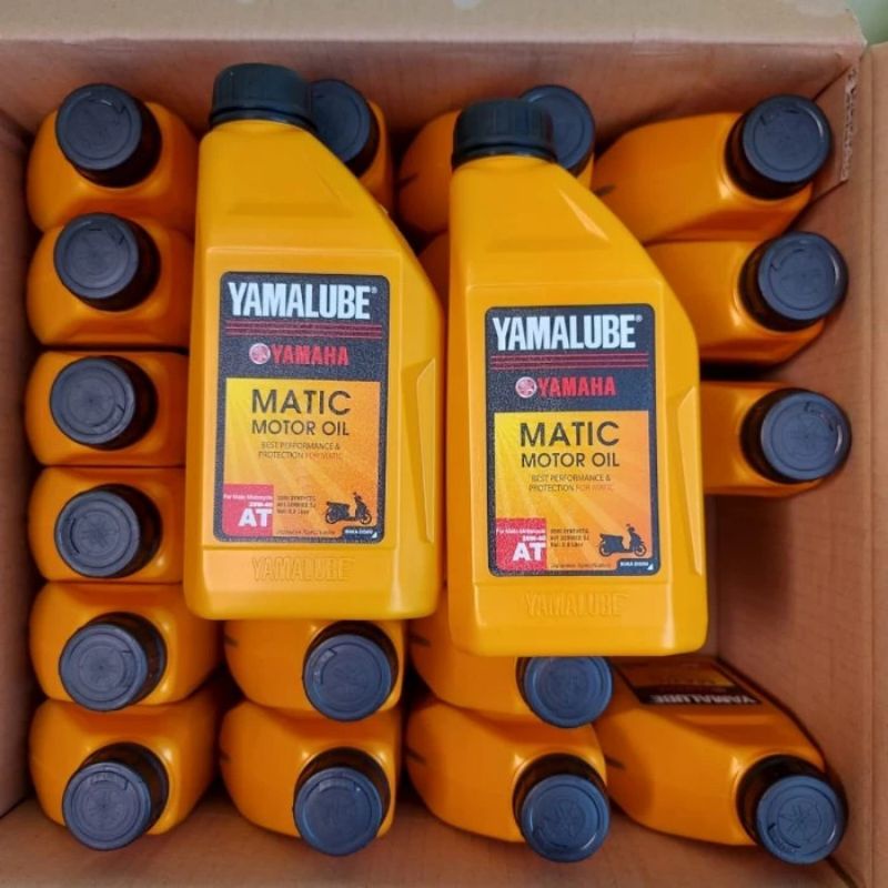 Yamalube Matic 800ml 10W-40 Satu dus isi 24 botol