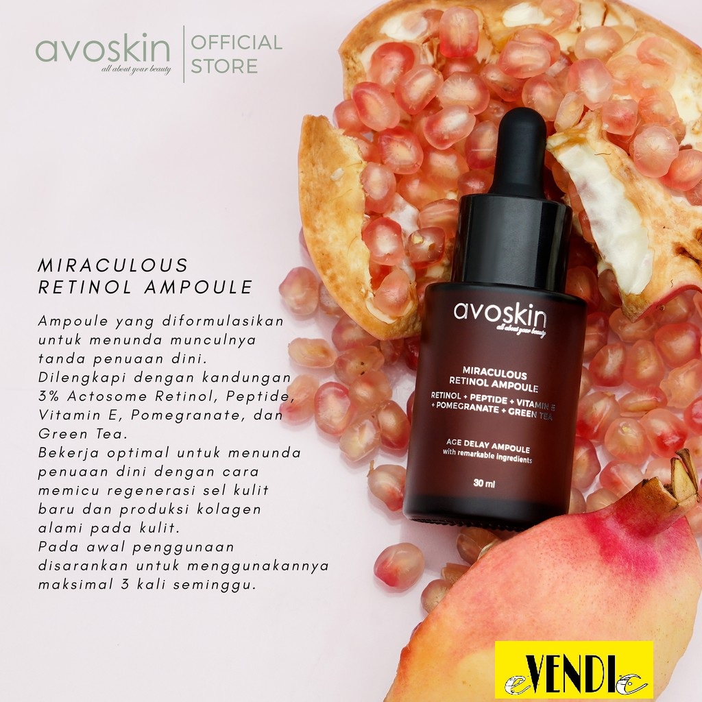 Avoskin Miraculous Retinol Ampoule 30ml|Bpom