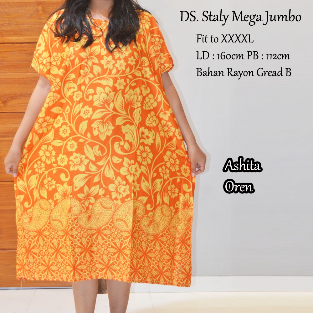 Daster Mega Jumbo Staly LD 160cm || Daster Jumbo Murah