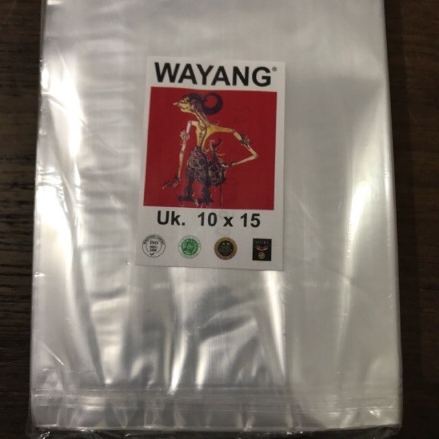 Kantong Plastik PP Wayang 10x15cm!!!