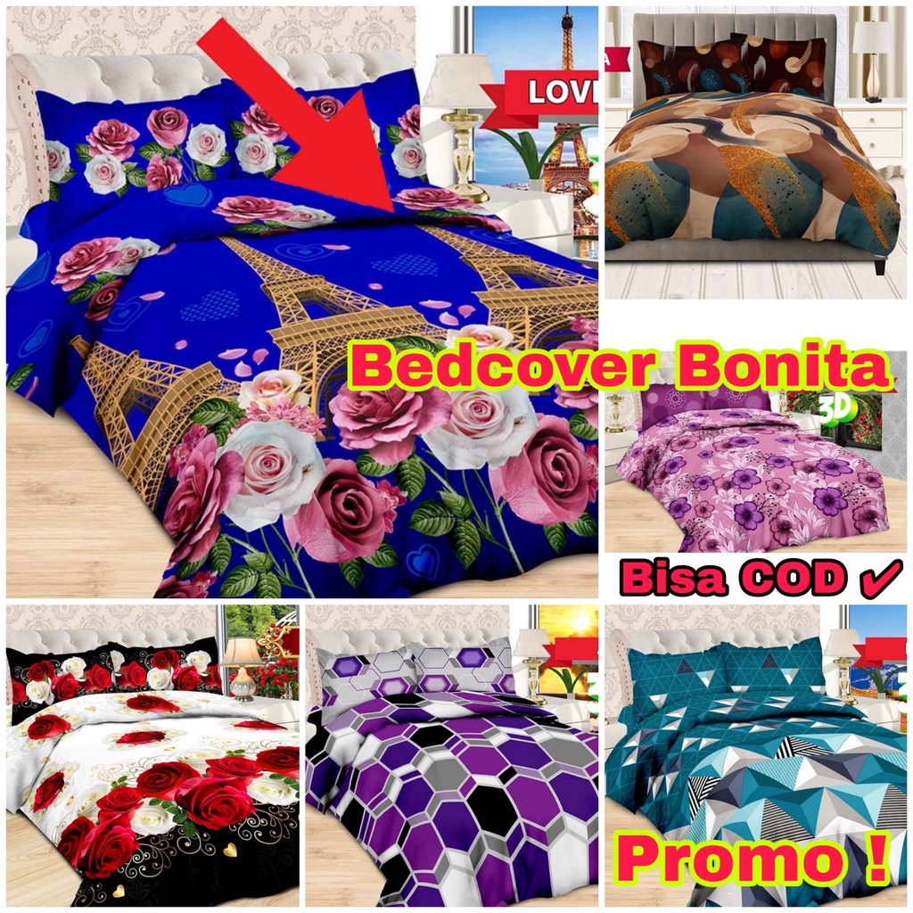 BEDCOVER BONITA 180X200 SET