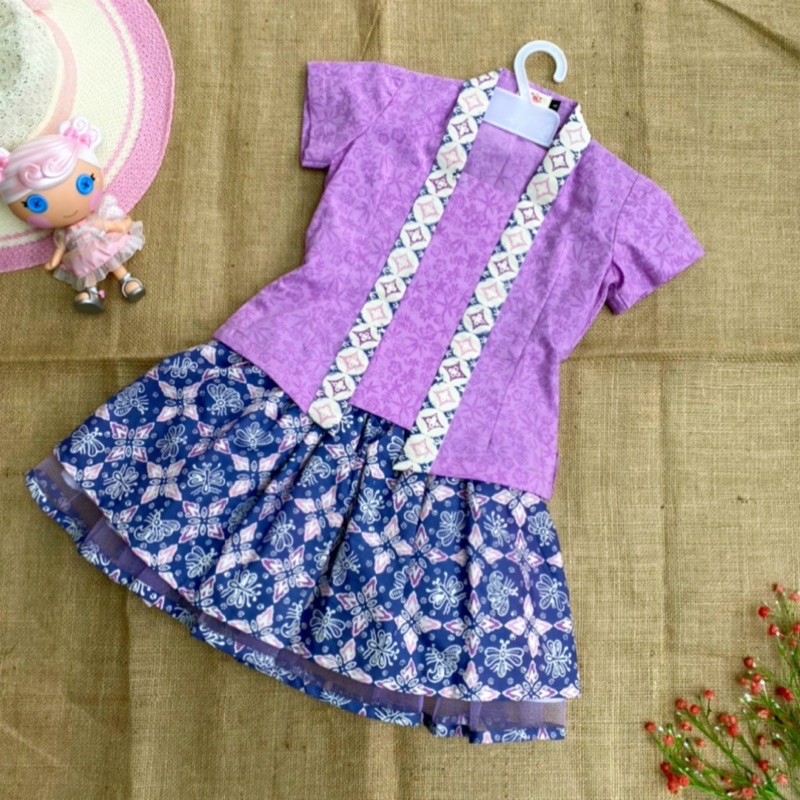 Setelan Batik Anak Kutu Baru Anak Batik Anak Cewek Batik Lucu Baju Anak