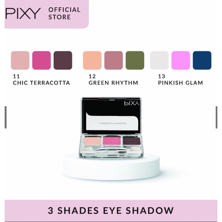 PIXY 3 Shades Eyeshadow