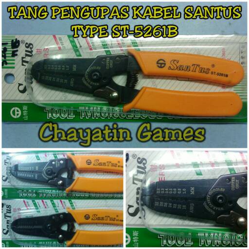 TANG PENGUPAS KABEL SANTUS ST-5261B