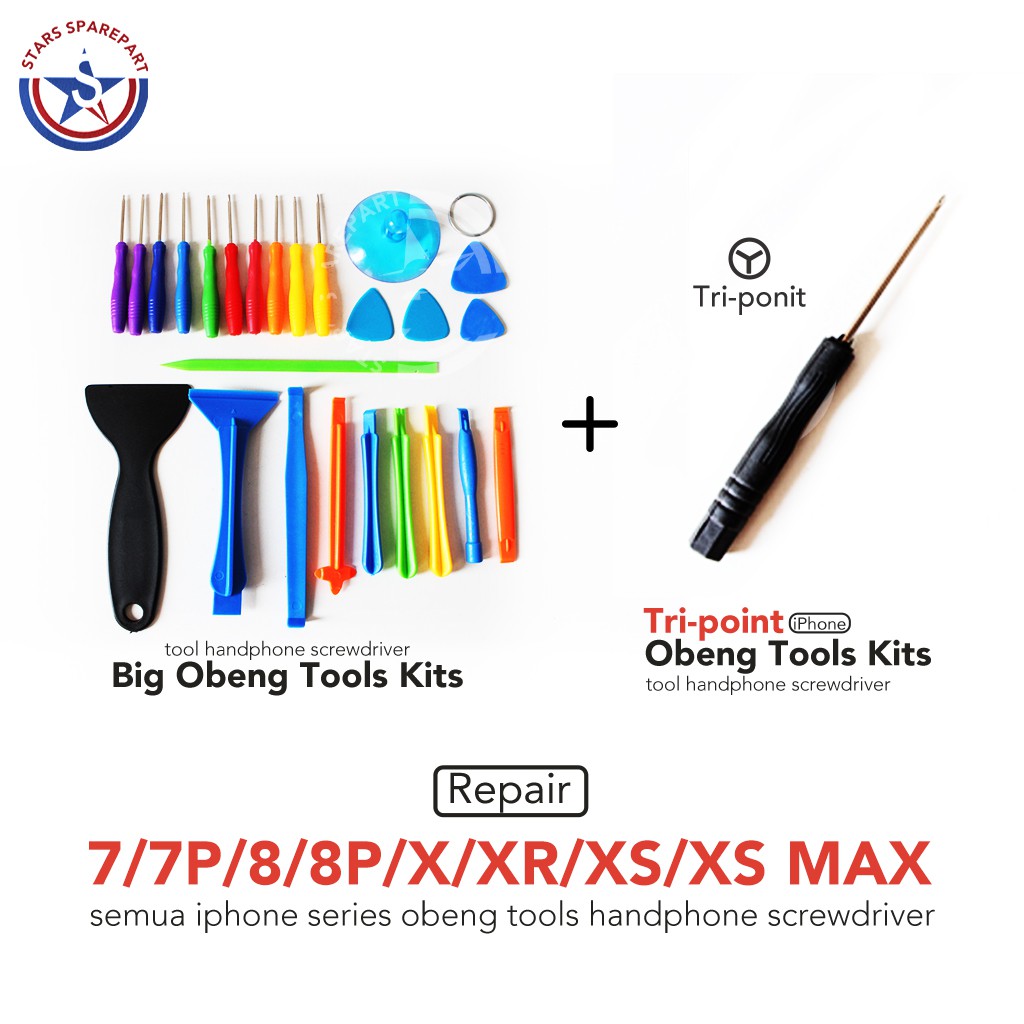 1 set Tool Repair Pembuka LCD Obeng Y / Triangel Tri Point