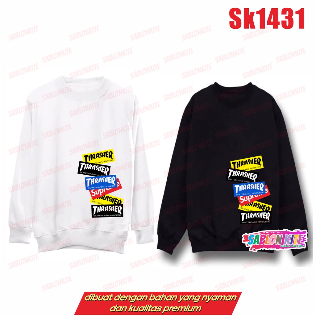 MURAH!!! SWEATER KPOP JUNGKOOK TRASER SUPRIM SK1431 UNISEX