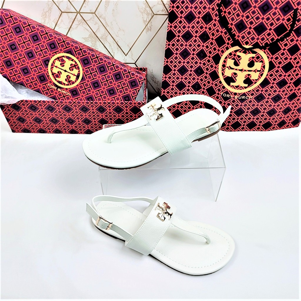 Tory Burch Slingback Thongs with Paperbag