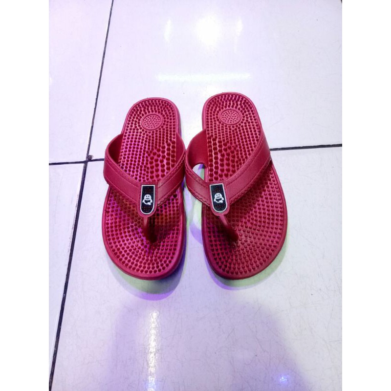 MURAH...SENDAL KARET JEPIT REFLEKSI-SANDAL KESEHATAN-SANDAL REMATIK-LEMBUT-ANTI SLIP