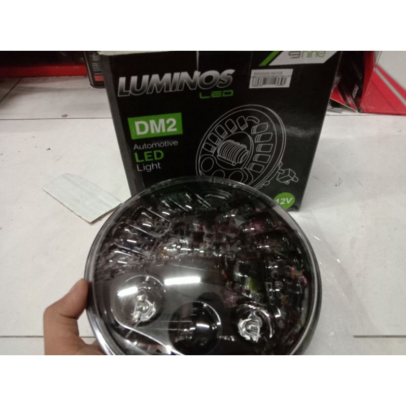 LAMPU DEPAN DAYMAKER 16LED LUMINOS 5.75 INCH 7INCH
