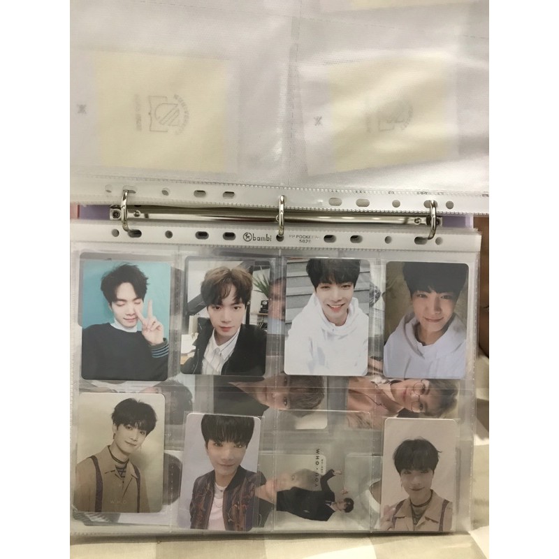 NUEST - PHOTOCARD OFFICIAL PC JR WHO YOU & W HERE