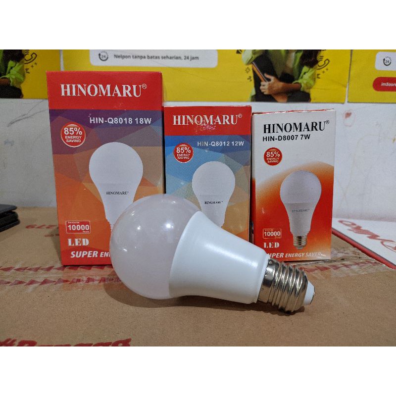 Lampu led Hinomari Nyala terang MURAH PROMO
