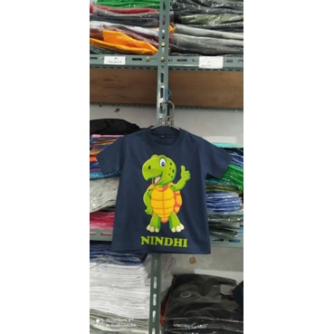 sablon kaos anak custom gratis nama/bisa pakai gambar atau foto sendiri