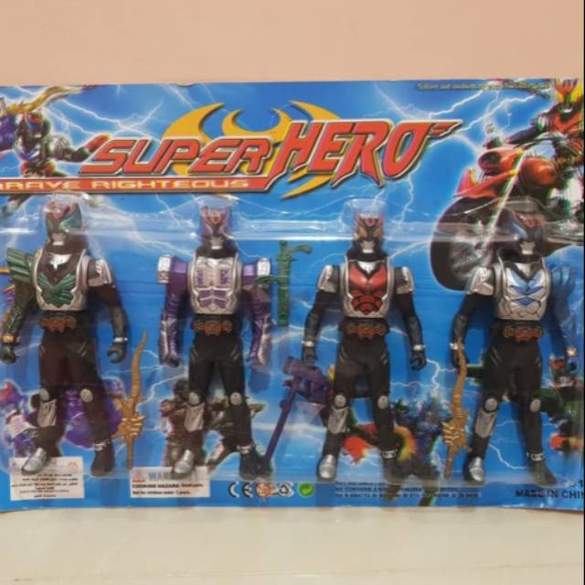 Mainan Robot Baja Hitam - Mainan Robot Kamen Rider