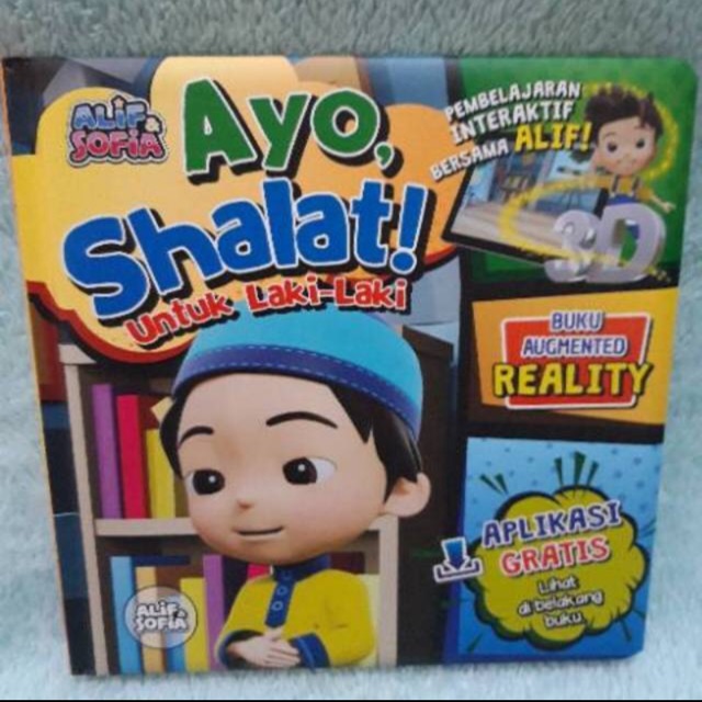 Buku Augmented Reality Ayo Sholat Cowok