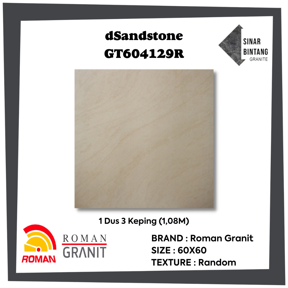 Granit 60 X 60 | Granit Lantai dSandstone Series ROMAN GRANIT