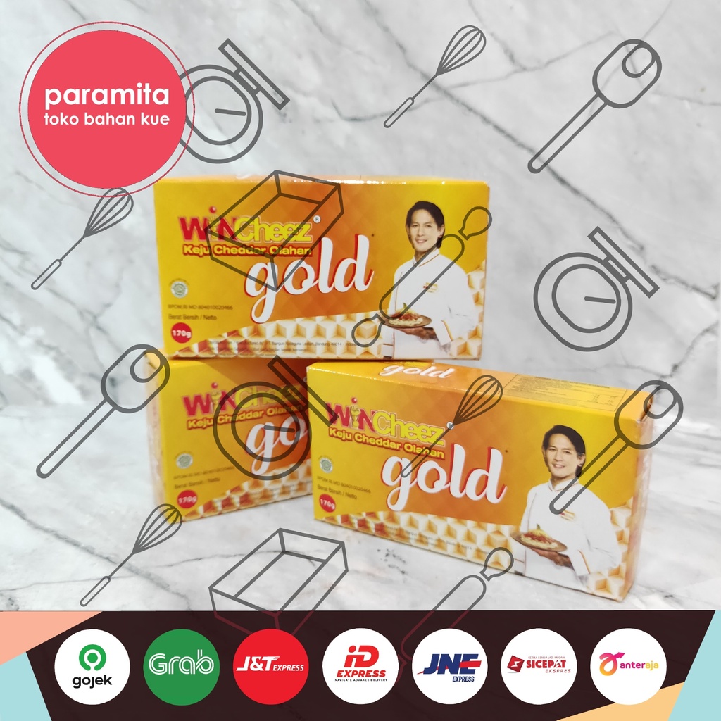 Wincheez Gold Cheddar Keju 170 gr