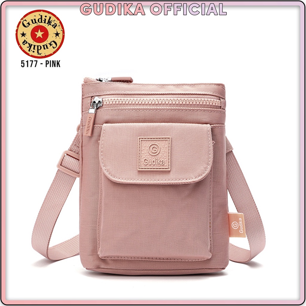 PROMO Tas Wanita GUDIKA 5177 - tas selempang wanita import original termurah - tas cewek - tas waterproof - fashion - tas korea - tas kondangan - cod - bayar di tempat - gratis ongkir - travel bag - tas bahu - sling bag - shoulder bag - tas mini - tas bag