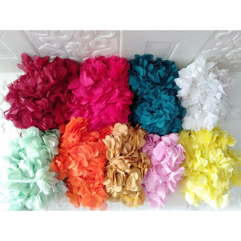 Aplikasi Bunga Frill