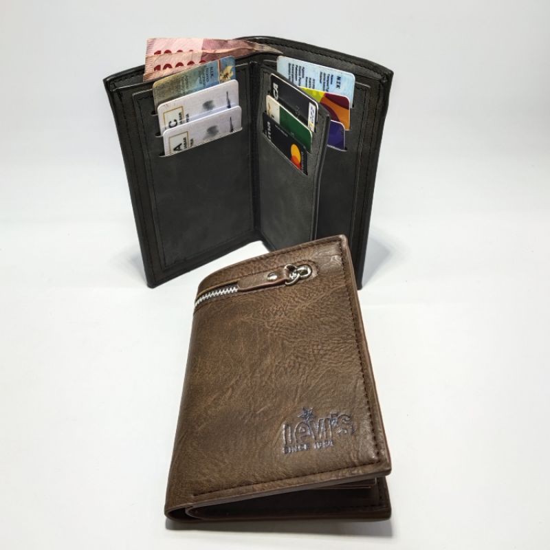 DOMPET DOMPET KULIT  PRIA DOMPET LIPAT PRIA DOMPET 3/4 DOMPET LEVIS