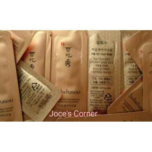 Sulwhasoo Concentrated Ginseng Renewing Eye Cream