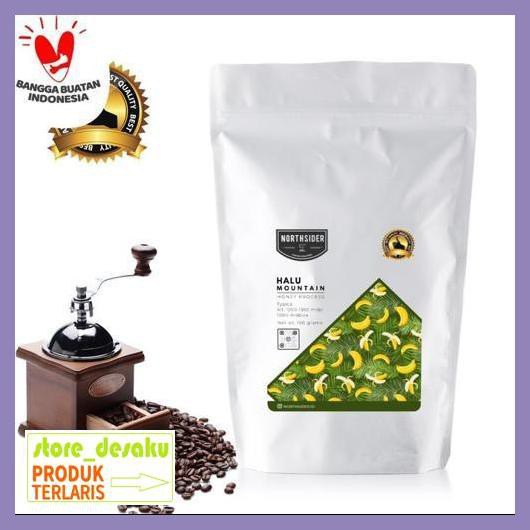 

57Ryr68- Biji Kopi Arabika Gunung Halu Honey - 100Gr Northsider Coffee - Biji Kopi 4E57Edu-