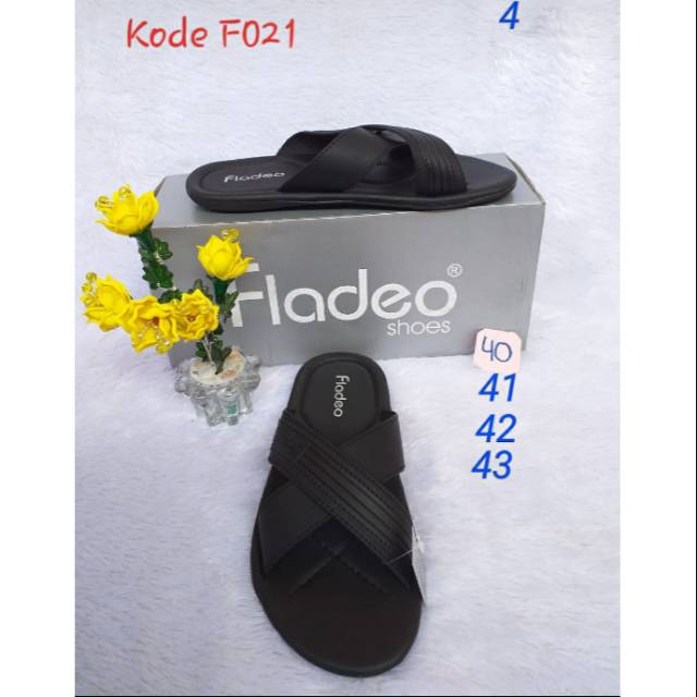 SANDAL FLADEO  BLACK SHOES